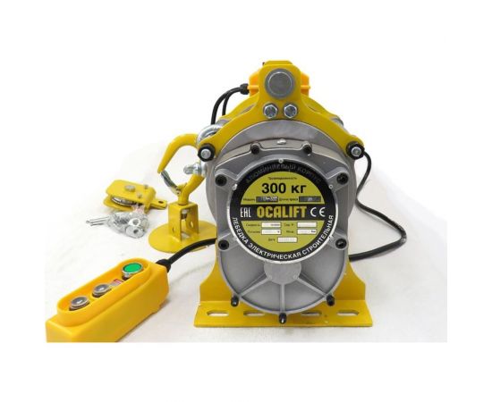 Электрическая лебедка OCALIFT TSA 300 220в г/п 300/600кг, 2,3кВт, 60м TSA30060m220v – изображение 2