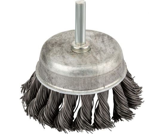 Чашечная корщетка для дрели Курс со шпилькой 65 мм 38470 – изображение 2