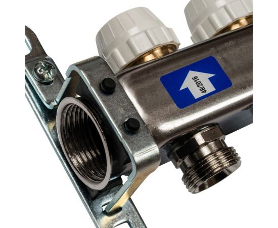 Коллектор из нержавеющей стали без расходомеров STOUT 7 выходов SMS 0922 000007 – изображение 3