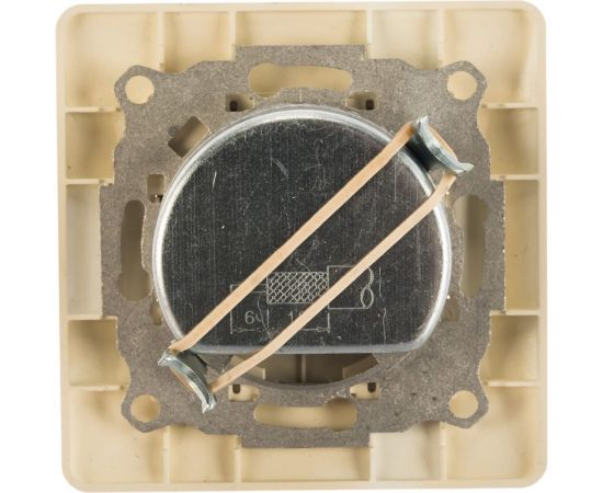 Розетка TV+SAT GUSI ELECTRIC Ugra, оконечная, СУ, бежевая С11TS1-003-СБ – изображение 3