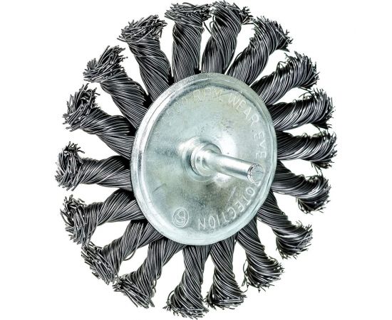 Щетка плоская (100 мм) для дрели SANTOOL 060708-100 – изображение 3