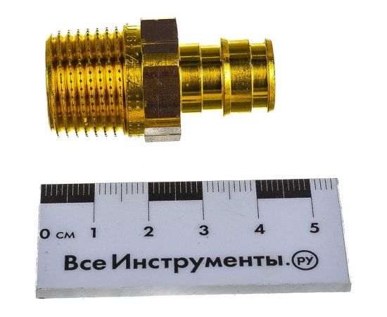 Штуцер с наружной резьбой UPONOR Q&E 16-R1/2НР 100Ф UP 1023003:407 – изображение 4