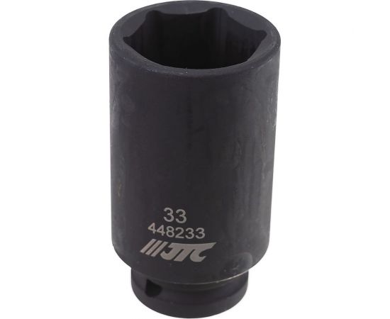 Головка торцевая 1/2” 33 ударная высокая L=82мм JTC 448233 – изображение 4