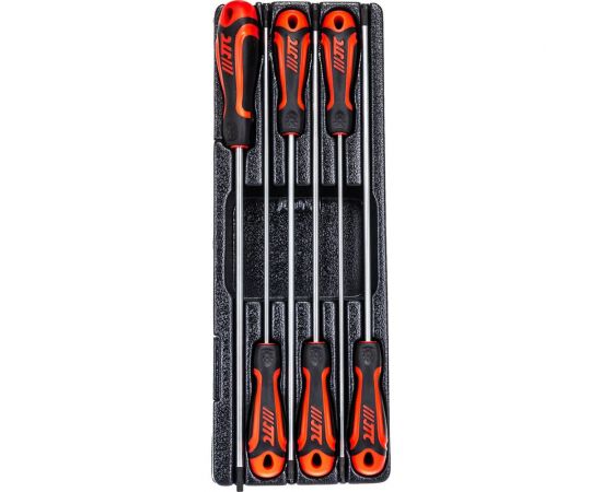 Набор удлинённых отверток TORX JTC 6 предметов K7061 – изображение 4
