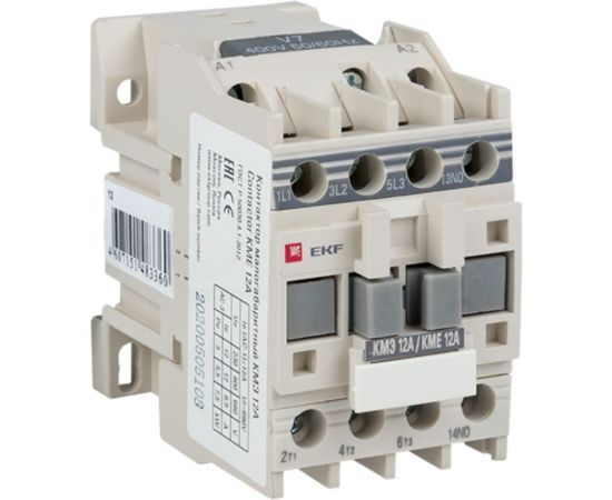 Малогабаритный контактор EKF КМЭ 12А 220В 1NC PROxima SQctr-s-12-220-nc – изображение 4