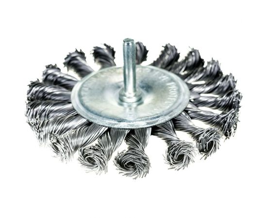 Щетка плоская (100 мм) для дрели SANTOOL 060708-100 – изображение 4