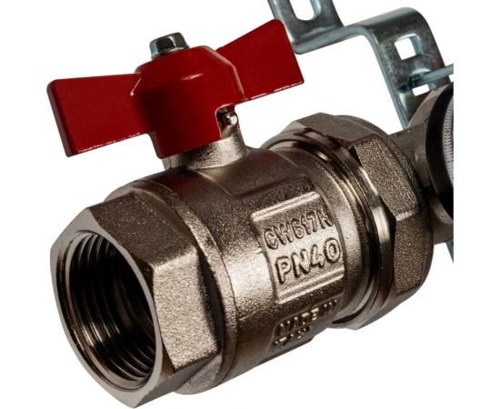 Коллектор из нержавеющей стали в сборе без расходомеров STOUT 8 выходов SMS 0912 000008 – изображение 4