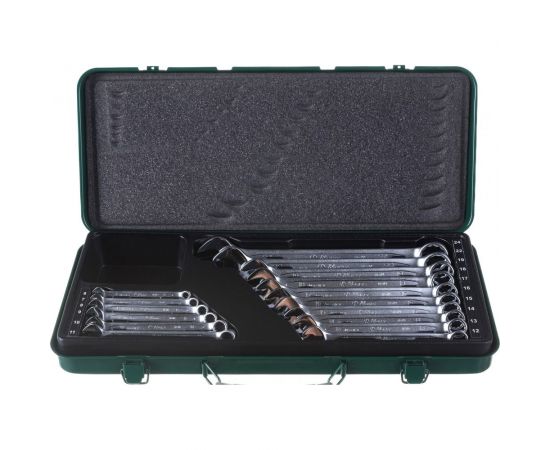 Комплект комбинированных ключей 6-24мм 16шт Hans 16616MI – изображение 4