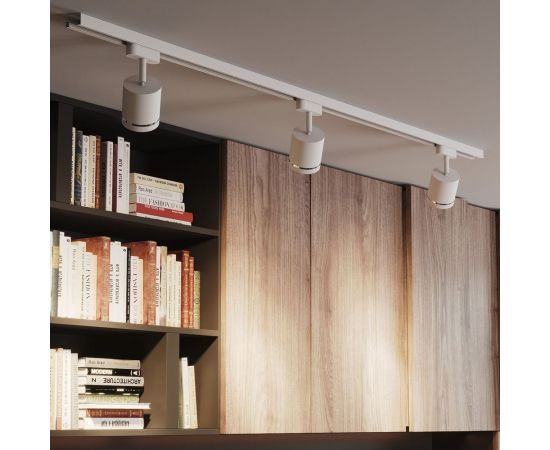 Трековый светильник GAUSS цилиндр GU10 220V IP20 60х145мм белый однофазный 1/50 TR012 – изображение 5