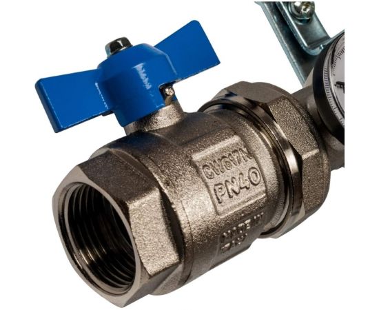 Коллектор из нержавеющей стали в сборе без расходомеров STOUT 8 выходов SMS 0912 000008 – изображение 5