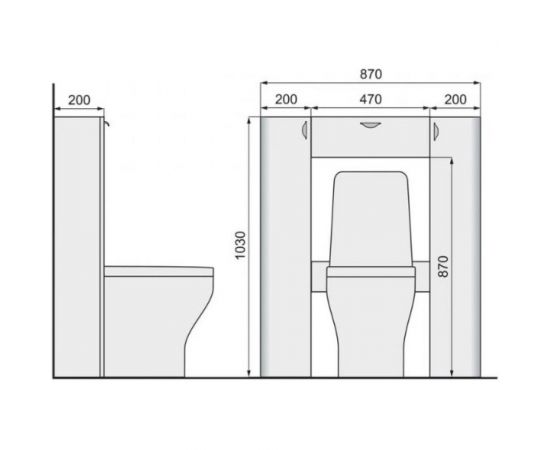 Стеллаж RAVAL Space 103 напольный Белый Spa.10.103/N/W – изображение 5