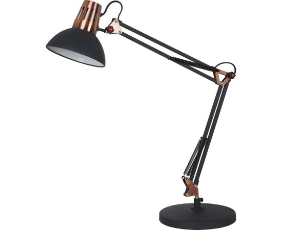 Настольный светильник Camelion KD-431A С62 черный + медь Berlin 40Вт металл 13086 