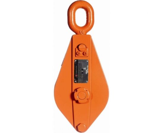 Блок шкивовый однорольный с проушиной и откидной щекой 1 т Сибталь 050 4000 2000 