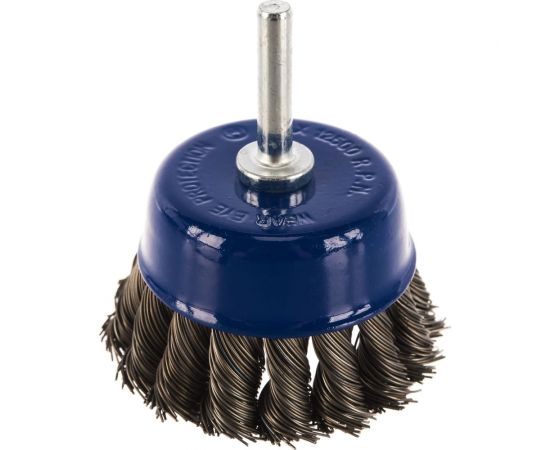 Кордщетка чашеобразная витая (75 мм) для дрели ПРАКТИКА 032-560 