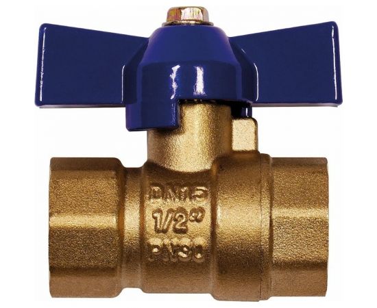 Шаровой кран RM -L ВР-ВР 1/2 муфтовый, бабочка Ду15 Ру30 11Б27п1 L-12FFB 