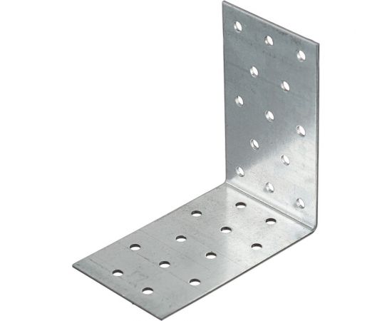 Монтажный уголок Саморезик оцинкованный 100х100х60х1,8 мм 20 шт KUR-100х60 