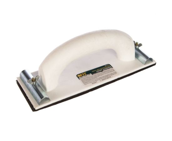 Терка д/наждачной бумаги FIT IT пластик.с мет.прижимом 230 х 80 мм 39731 