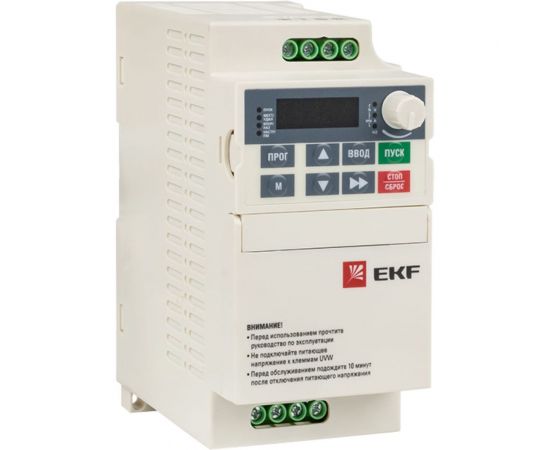 Преобразователь частоты EKF Basic VECTOR-80 0,75 кВт, 3х400В, VT80-0R7-3 