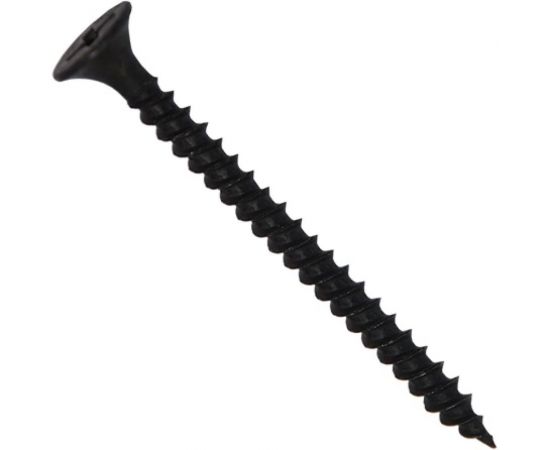Саморез по металлу для ГКЛ Метизный двор 3,5х41, частая резьба, оксидированный уп. 1 кг 4690441019813 