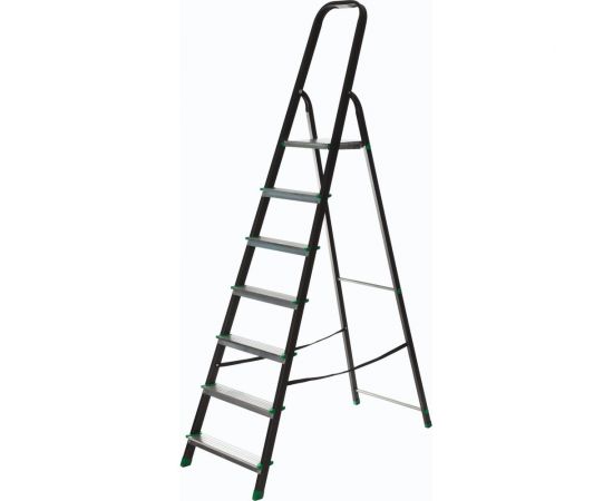 Стальная стремянка с алюминиевой ступенью SMARTY Combi 7 ступеней SN023-07 