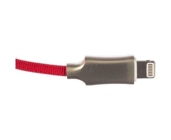 Кабель Cablexpert USB для Apple, MFI, AM/Lightning, длина 1м, красный CC-P-APUSB02R-1M – изображение 2