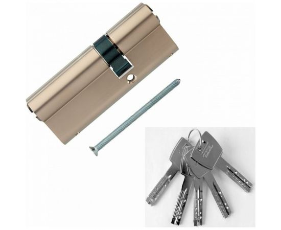 Европрофильный цилиндр ABUS X12R410 ключ/ключ, 35-55 (90 мм), NI, 5 key 00029424 – изображение 2