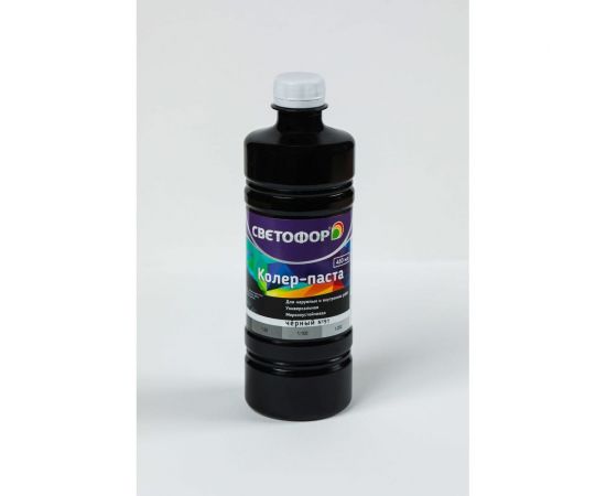 Колер-паста Светофор №91 черный 0.45л ЗОР00007019 – изображение 2