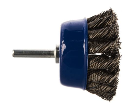 Кордщетка чашеобразная витая (75 мм) для дрели ПРАКТИКА 032-560 – изображение 2