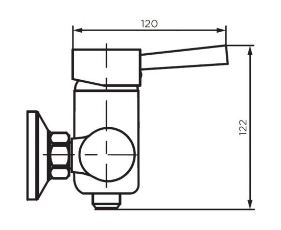 Смеситель Dorff Logic new, для душа, из нержавеющей стали D3020000SS – изображение 2