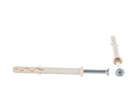 Дюбель-гвоздь с цилиндрической манжетой ЕВРОПАРТНЕР нейлон. PDG LK 6х60, 27 шт. 1 0697 6 – изображение 2