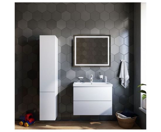 Шкаф-колонна AM.PM GEM подвесной, левый, 30 см, двери, push-to-open M90CHL0306WG – изображение 3