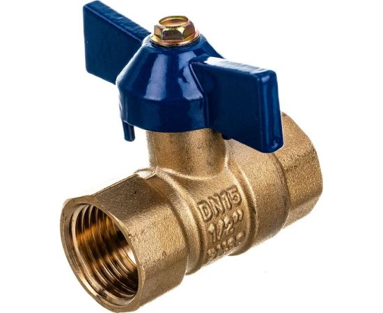 Шаровой кран RM -L ВР-ВР 1/2 муфтовый, бабочка Ду15 Ру30 11Б27п1 L-12FFB – изображение 3