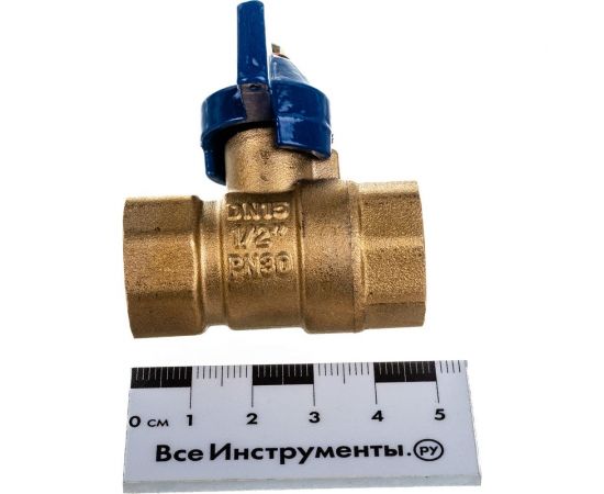 Шаровой кран RM -L ВР-ВР 1/2 муфтовый, бабочка Ду15 Ру30 11Б27п1 L-12FFB – изображение 4