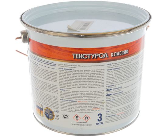 Деревозащитное средство Текстурол классик бесцветный 3л 90001884335 – изображение 4