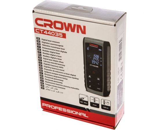 Лазерный дальномер CROWN CT44035 – изображение 4