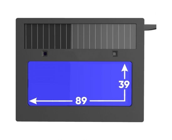Маска сварщика хамелеон COMFORT АСФ 505 красный глянец Start 51ST505R – изображение 4