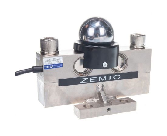 Датчик тензометрический HM9B-C3-30t-16B6 типа двухопорный балочный с шаром ZEMIC 4627201563194 – изображение 7