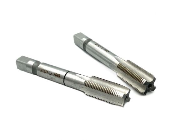 Метчик TORNERI М15х1.25 комплект из 2-х штук Р6М5 035267 