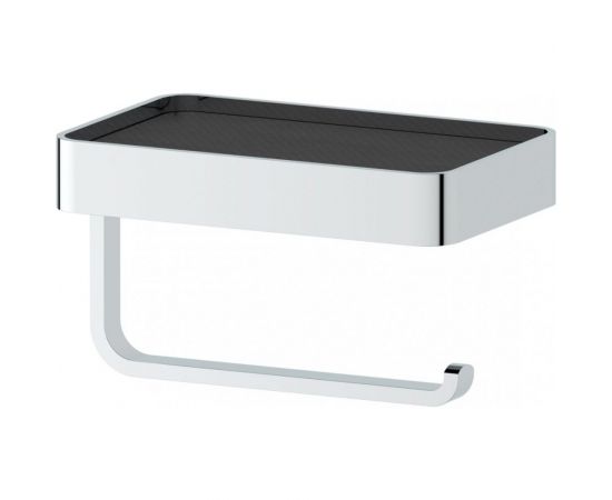 Держатель туалетной бумаги Artwelle Regen с полкой хром 8336 