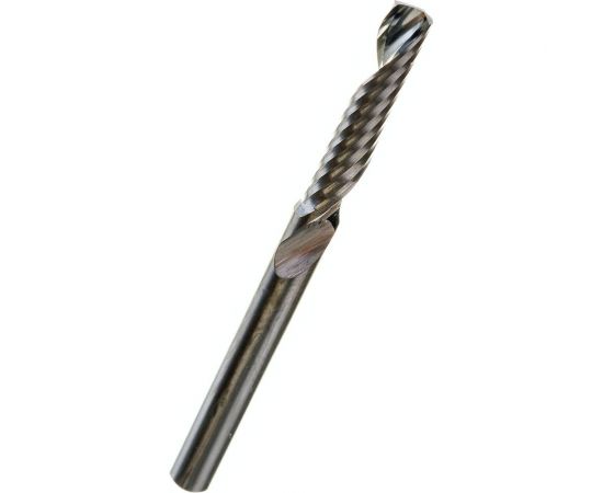 Фреза спиральная однозаходная, стружка вверх 3.175х15х40 мм, хв-к 3.175 мм AY1LX3.15 DJTOL 358 