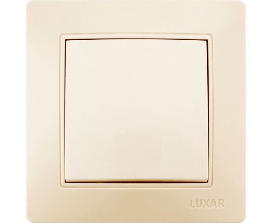Выключатель LUXAR Novo с/у 1-клавиша кремовый, 250В 10А 4606400420217 