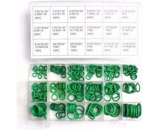 Набор уплотнительных колец для систем кондиционирования 270 шт Станкоимпорт ST040127 