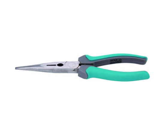 Комбинированные плоскогубцы РАДИАНТ 200 мм, с изолированными ручками, с удлиненными полукруглыми губками 47028 