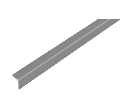 Самоклеящийся уголок GAH ALBERTS пвх, серый металлик, 20x20x1.5х1000 мм 432928 