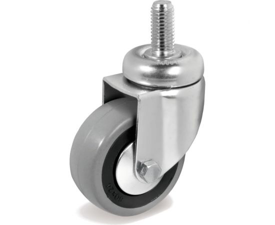 Колесо с вращающейся опорой и стержнем (100 мм; 55 кг) Tellure rota 376104 