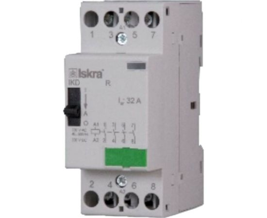Модульный контактор Iskra IKD25-40-R/24V 4NO 3838733043806 