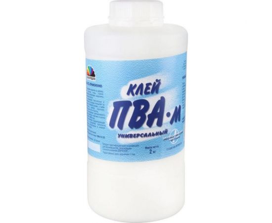 Универсальный клей ПВА РАДУГА 2кг 6 голубая этикетка 4840 