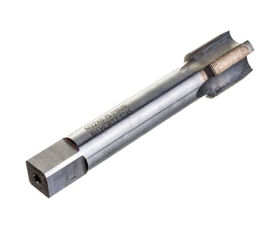 Метчик М22x0,75 м/р Р6М5 HORTZ 203727 – изображение 2