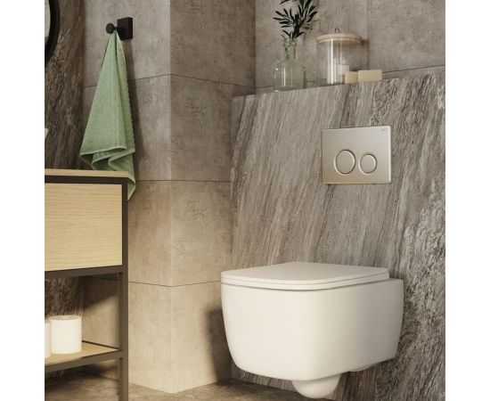 Универсальная клавиша смыва IDDIS Unisteel 010 нержавеющая сталь UNS10S0i77 – изображение 2