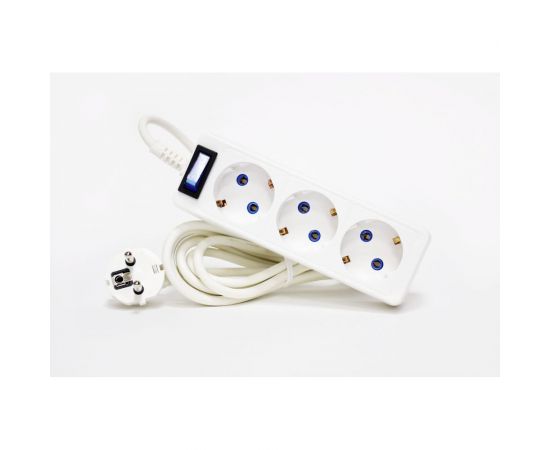 Удлинитель Радист ПРЕМИУМ Р16-012 10А 3 гн с кнопкой ПВС 3*1 3м 1043 – изображение 2